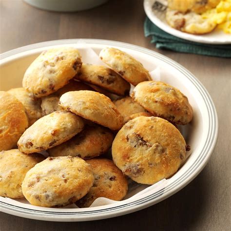 Handy Sausage Biscuits Recipe | Taste of Home