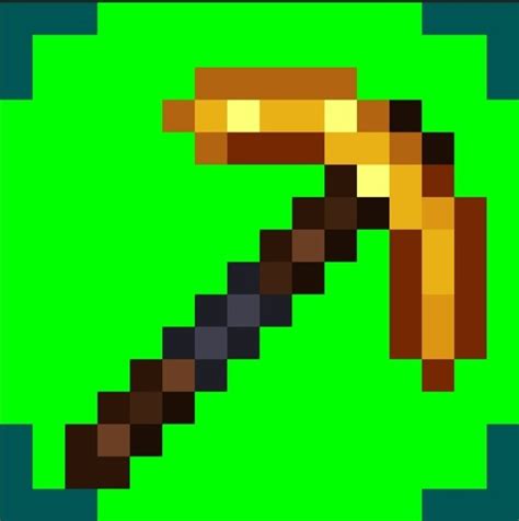 Better Golden Pickaxe Minecraft Texture Pack