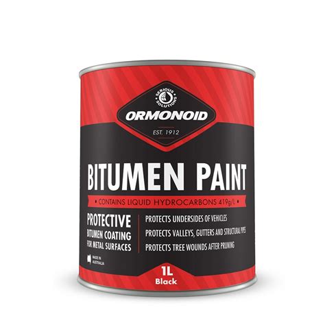 Ormonoid 1L Bitumen Paint | Bunnings Warehouse