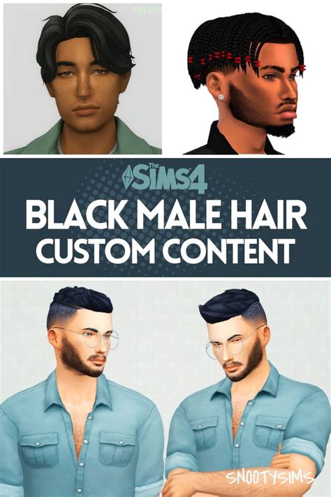 Sims 4 Black Male Hair CC You Need to Check out Now | Sims 4 hair male, Mens hairstyles, Black ...