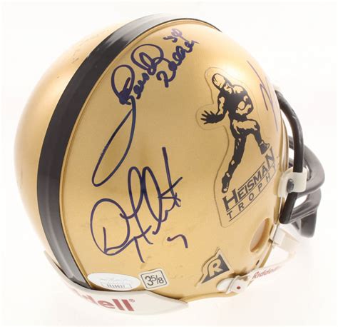 Doug Flutie, Herschel Walker & Ricky Williams Signed "Heisman Trophy ...