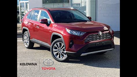 2021 Toyota RAV4 Limited Ruby Red - YouTube