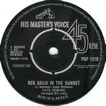 Fats Domino - Red Sails In The Sunset (Vinyl, 7", Single, 45 RPM) | Discogs