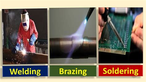 Welding vs. soldering vs. brazing: