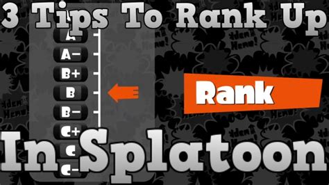 3 Tips To Rank Up In Splatoon - YouTube