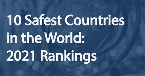 Top 50 Safest Countries In The World 2024 - Korie Mildred