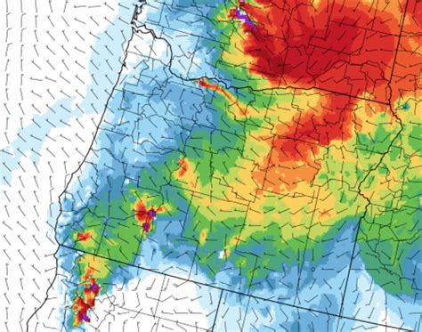 Oregon State Smoke Forecast for Thursday and Friday