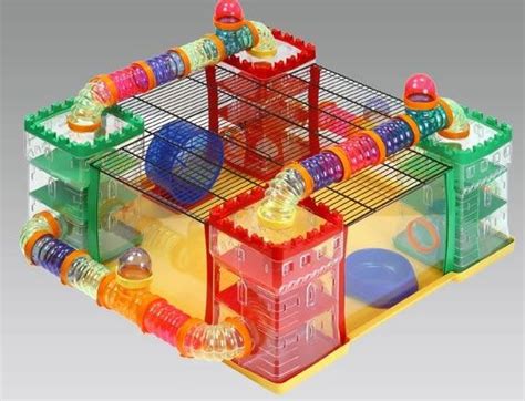 The coolest hamster cages | Hamster cages, Cool hamster cages, Hamster toys