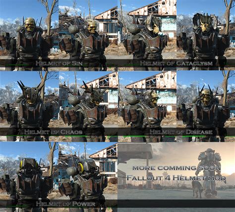 Fallout 4 Power Armor Helmet Mods - truebup