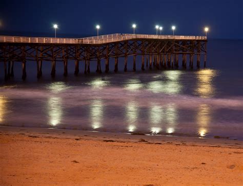 Shot of the Day: Pacific Beach Pier at Night