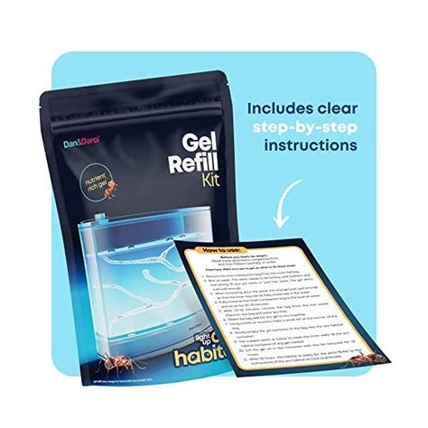 Gel Refill for Ant Habitat - Gel Compatible with Dan & Darci, Evviva ...