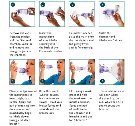 Philips Respironics Optichamber Diamond Spacer and Holding Chamber ...