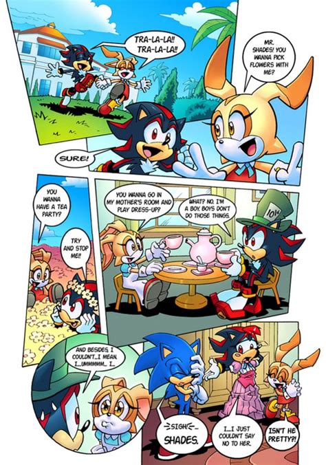 Shadow is still misunderstood | Archie Sonic Comics