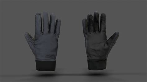 3D model VR Hands - Winter Gloves VR / AR / low-poly | CGTrader