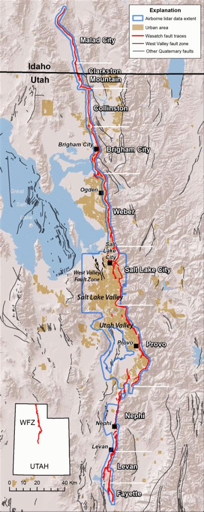 The Wasatch Fault from Above - Utah Geological Survey