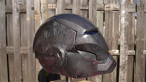 [self] I finished my Iron man helmet, I am really happy with how it turned out! : r/cosplay