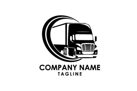 Truck Transport Logo Design Graphic by logoworld19 · Creative Fabrica