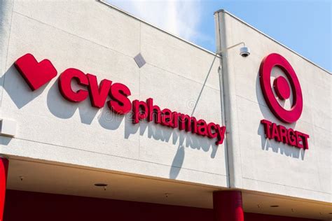 July 30, 2018 Cupertino / CA / USA - Close Up Of CVS Pharmacy Logo Displayed Alongside The ...