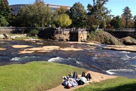 Liberty Bridge & Falls Park on the Reedy is one of the very best things ...