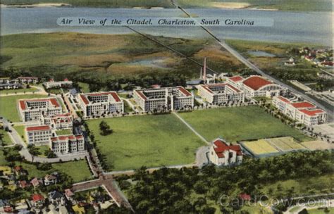 Air View of the Citadel Charleston, SC