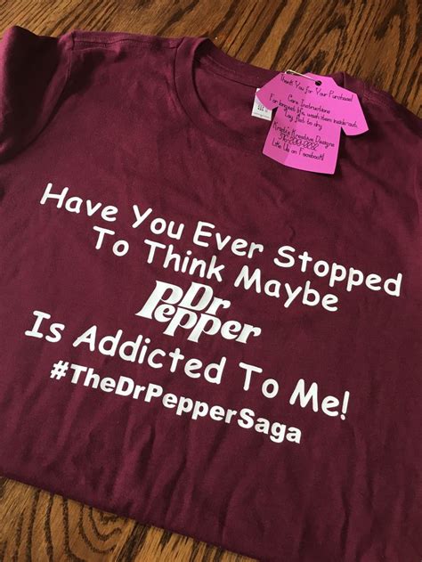 Funny Dr Pepper T-Shirt Quote