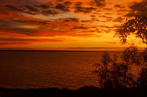 Darwin's Sunset in Photographs; A Beautiful Sunset in Australia