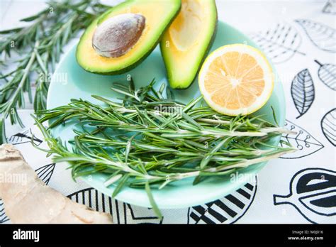 Healthy food ingredients Stock Photo - Alamy