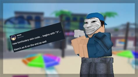 New Code for Tomfoolery Delinquent Skin | Roblox Arsenal - YouTube