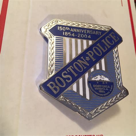 Collectors-Badges Auctions - Boston Police 150th Year Anniversary ...