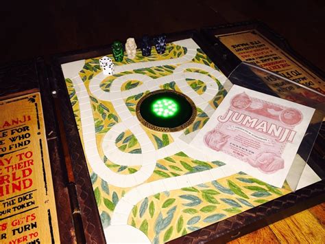 Jumanji Board Game Prop Replica V1 with Light & Sound! 100% Wood ...