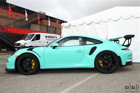 Porsche Exclusive Paint To Sample 911 GT3 RS, the Tiffany Blue ...