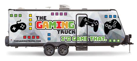 THE GAMING TRUCK | VIDEO GAME TRUCK - Paper Lime Creative