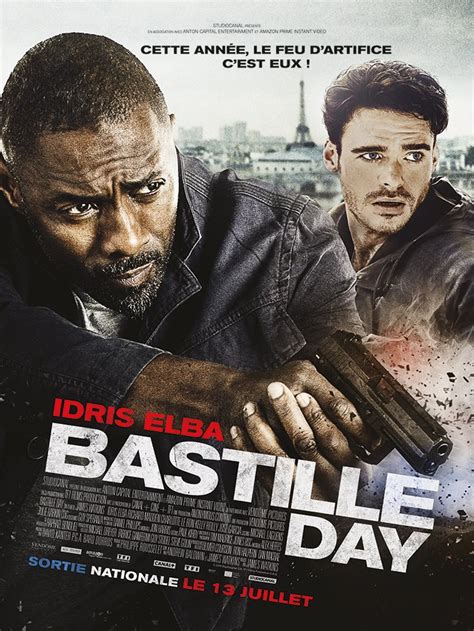 Bastille Day Action Thriller Film Poster Modern Movie Wall Picture ...