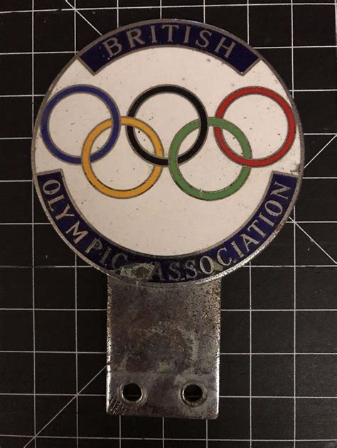 British Olympic Association Car Badge – Buy The Way Artiques