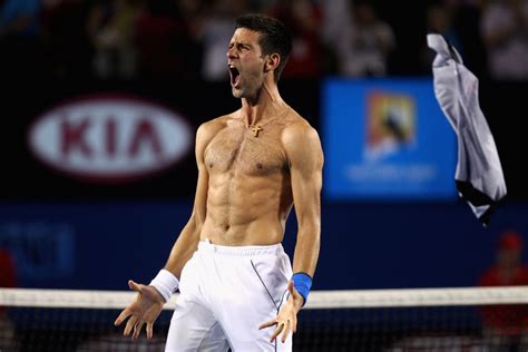 What iconic pose of Djokovic from AO would you recommend if they decide ...