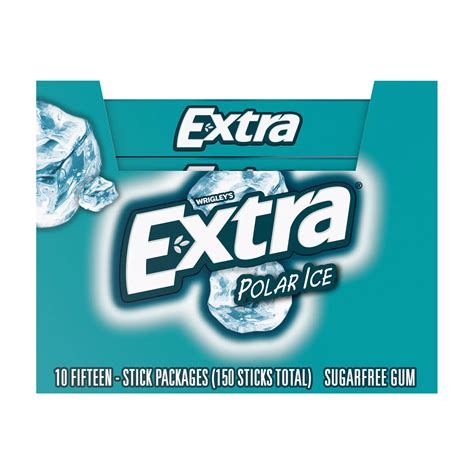 Extra Polar Ice Sugar-Free Gum, 10 pk./15 ct. | BJ's Wholesale Club