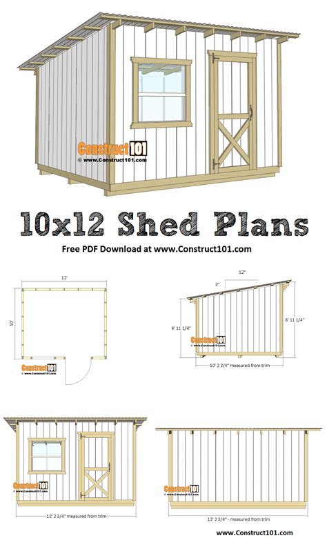 Building A Lean-To Storage Shed - Home Storage Solutions