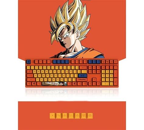 Dragon Ball Goku Anime Keycaps Set Gaming Keyboards Cherry - Etsy