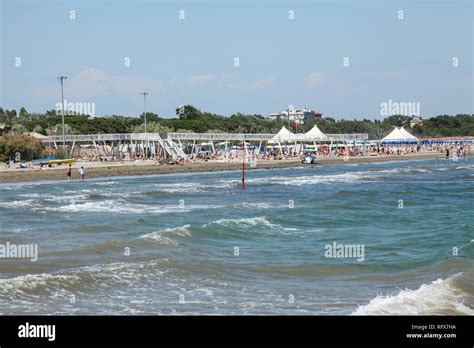 The beach of Lido in Venice Stock Photo - Alamy