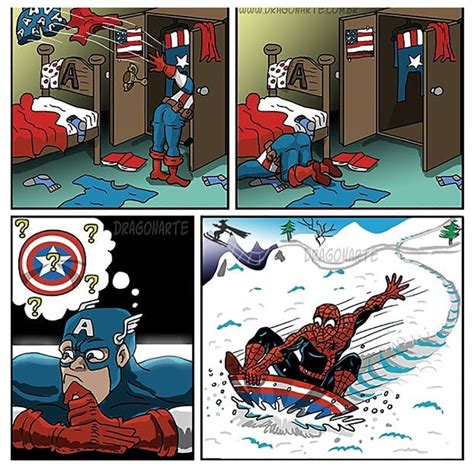 Funny Comics Depicting Daily Struggles Of Superheroes!