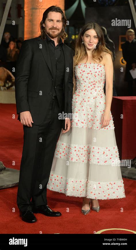 Spanish actress Maria Valverde and British actor Christian Bale attend ...