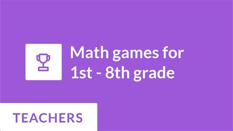 Math Games for 1st - 8th Grade | Prodigy Game - YouTube