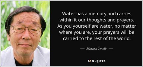 TOP 24 QUOTES BY MASARU EMOTO | A-Z Quotes