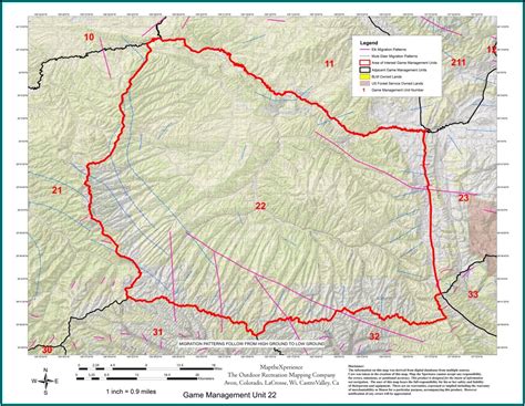 Colorado Elk Hunting Maps - map : Resume Examples #gq96awm2OR