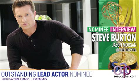 INTERVIEW: Steve Burton reacts to his Emmy nomination | General ...