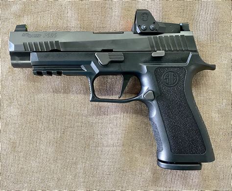 Sig Sauer P320 X-Full 9mm 17+1 capacity 4.7″Barrel with Romeo 1 Pro – Saddle Rock Armory