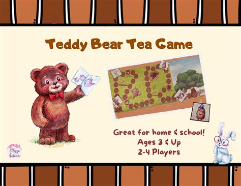 Teddy Bear Tea Game | Made By Teachers