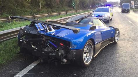 The €1.7 million motorway crash involving an Italian supercar