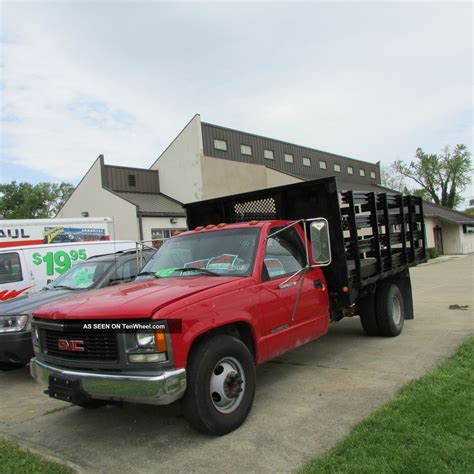 2000 Gmc G - 3500 1 Ton Stake Bed Truck