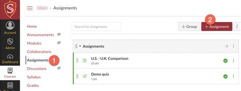 Canvas How-To: Assignments | California State University Stanislaus